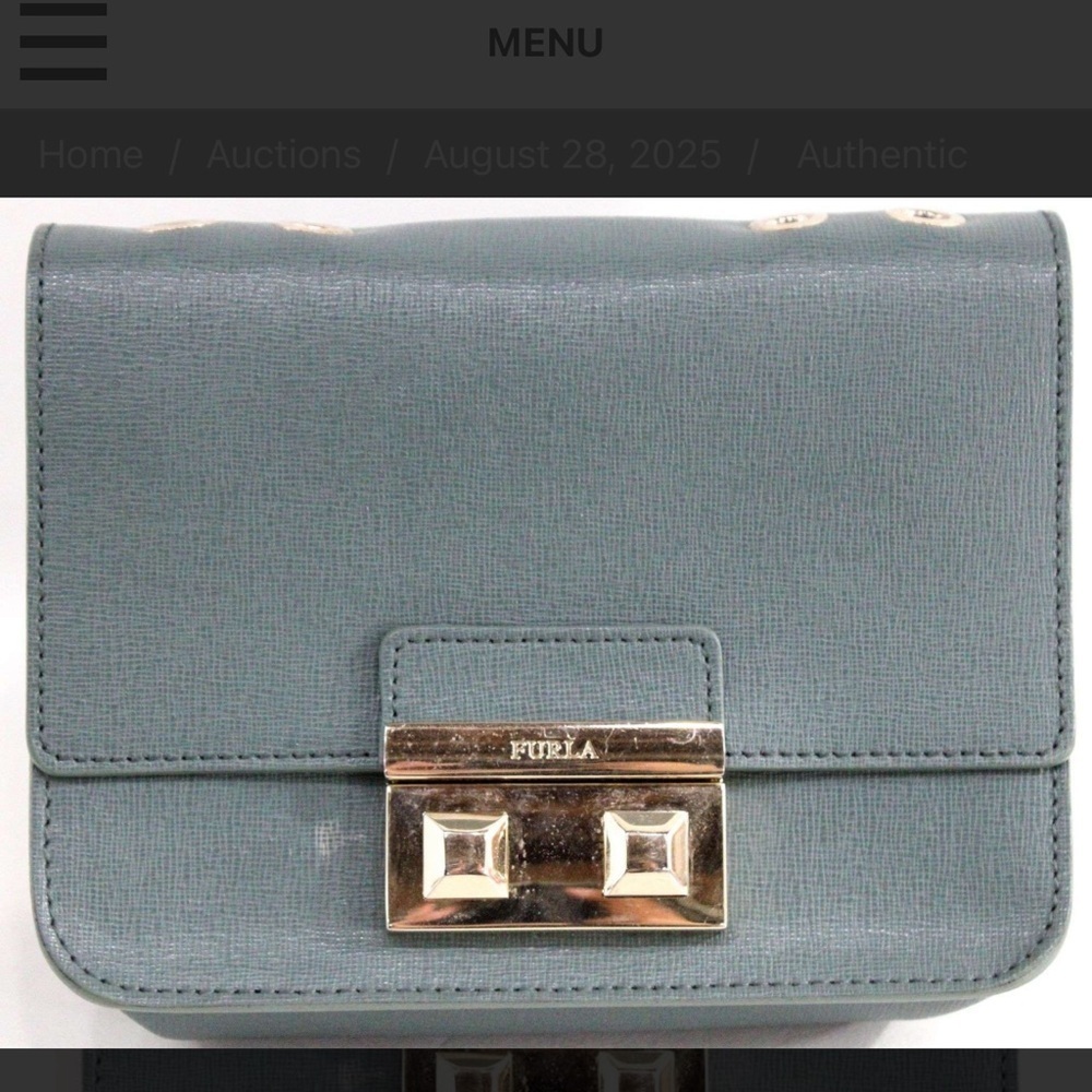 Furla Chic Blue Mini Bag